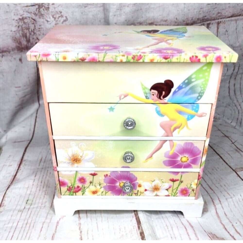 Magic with Jakos LTD 2012 Musical Jewelry Box Dancing Ballerina Fairy